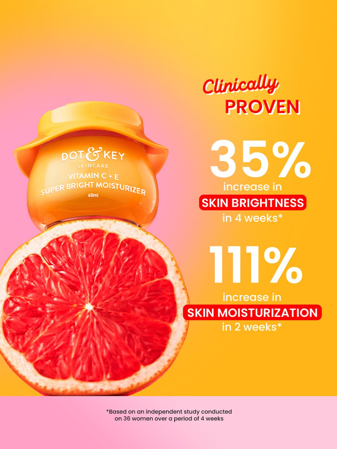 DOT & KEY Vitamin C+E Oil-Free Moisturizer For Glowing Skin & Fades Dark Spots