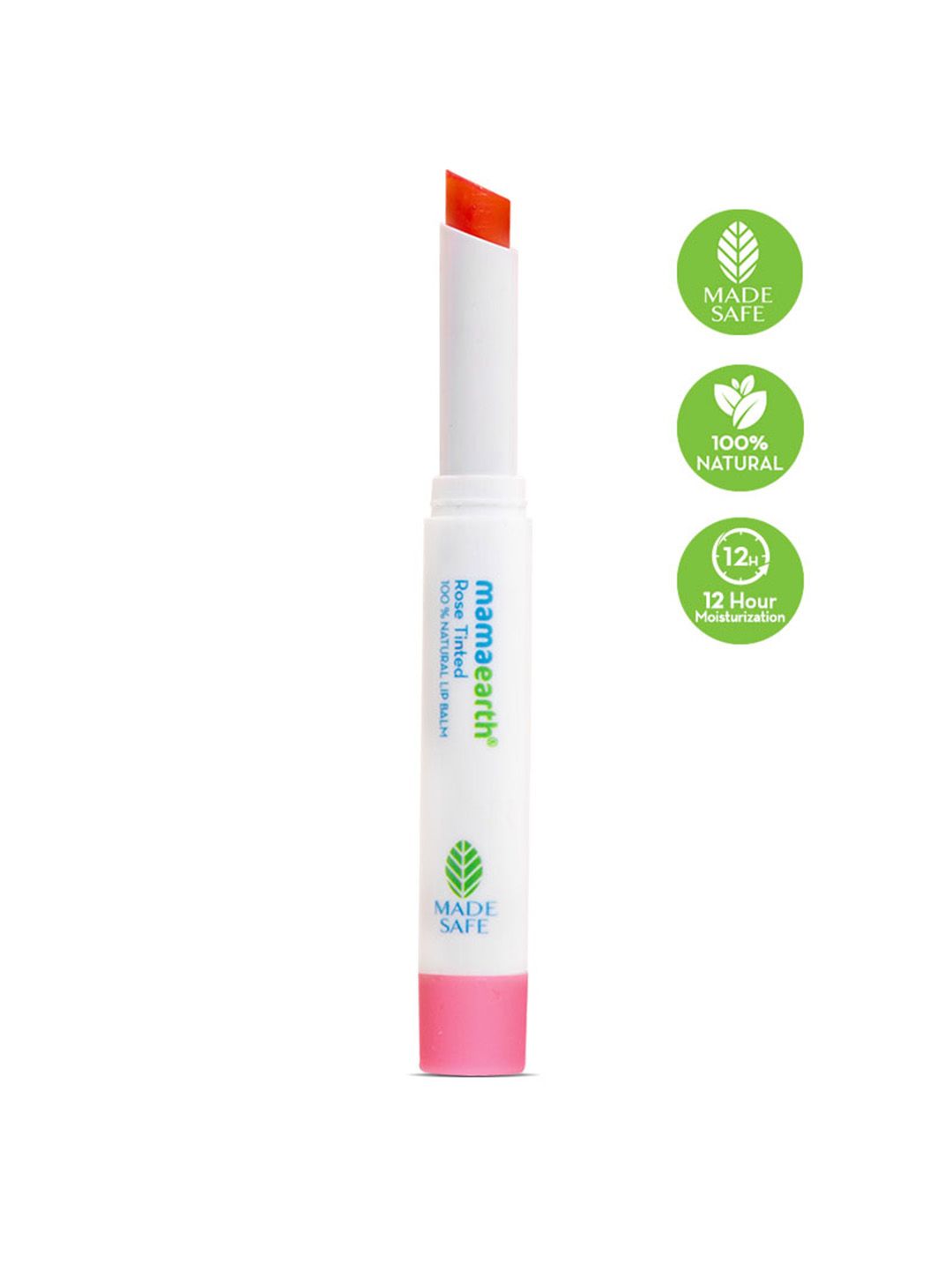 Mamaearth Rose Tinted 100% Natural Lip Balm