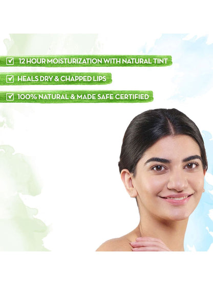 Mamaearth Rose Tinted 100% Natural Lip Balm