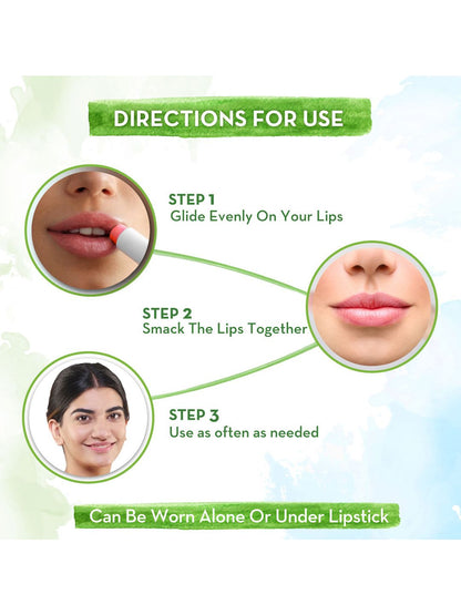 Mamaearth Rose Tinted 100% Natural Lip Balm