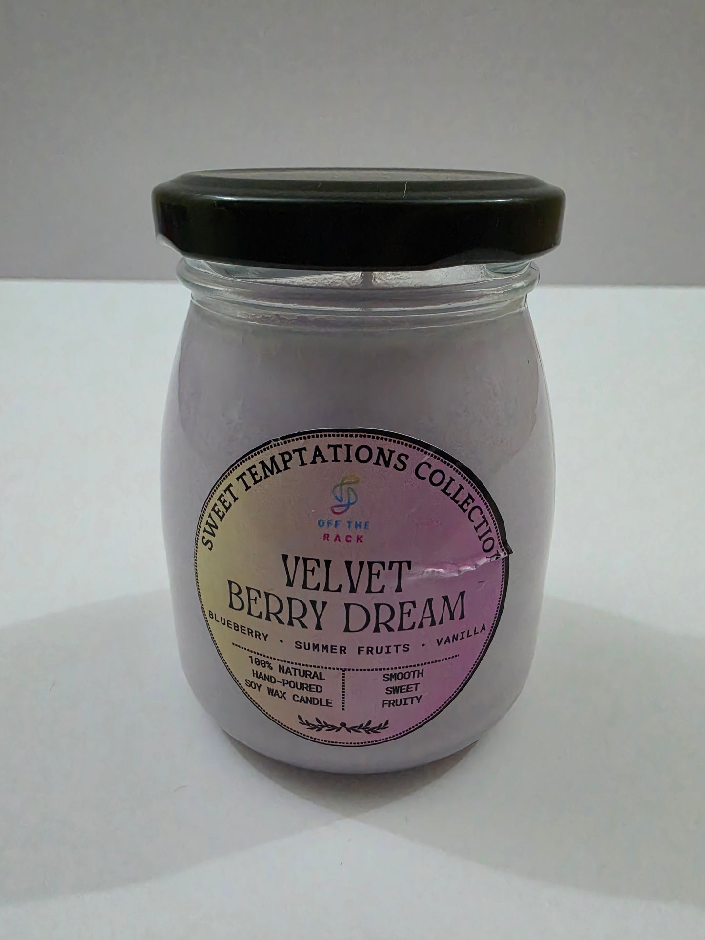 Velvet Berry Dream Curvy Jar Candle