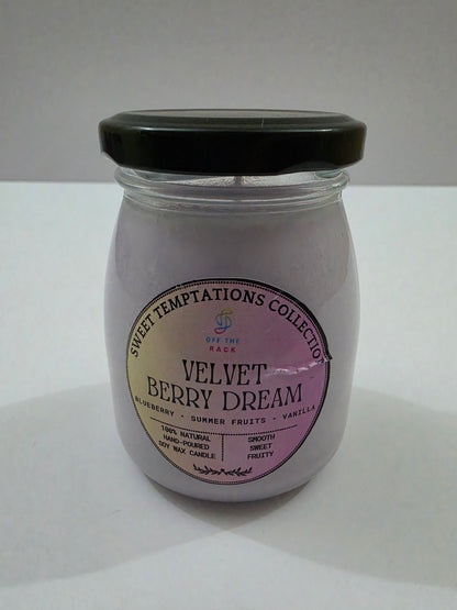 Velvet Berry Dream Curvy Jar Candle