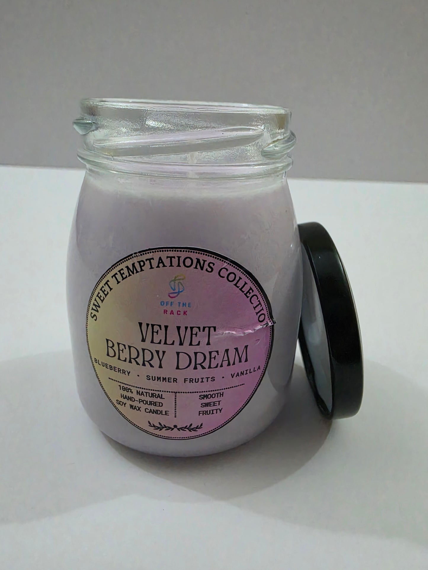 Velvet Berry Dream Curvy Jar Candle