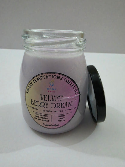 Velvet Berry Dream Curvy Jar Candle