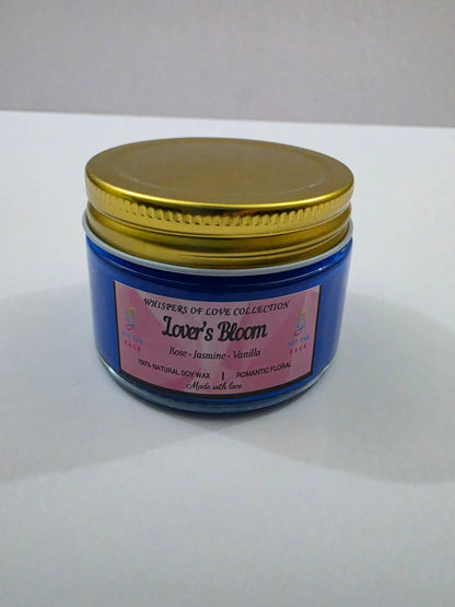 Lover's Bloom Small Flat Jar Candle