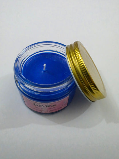 Lover's Bloom Small Flat Jar Candle