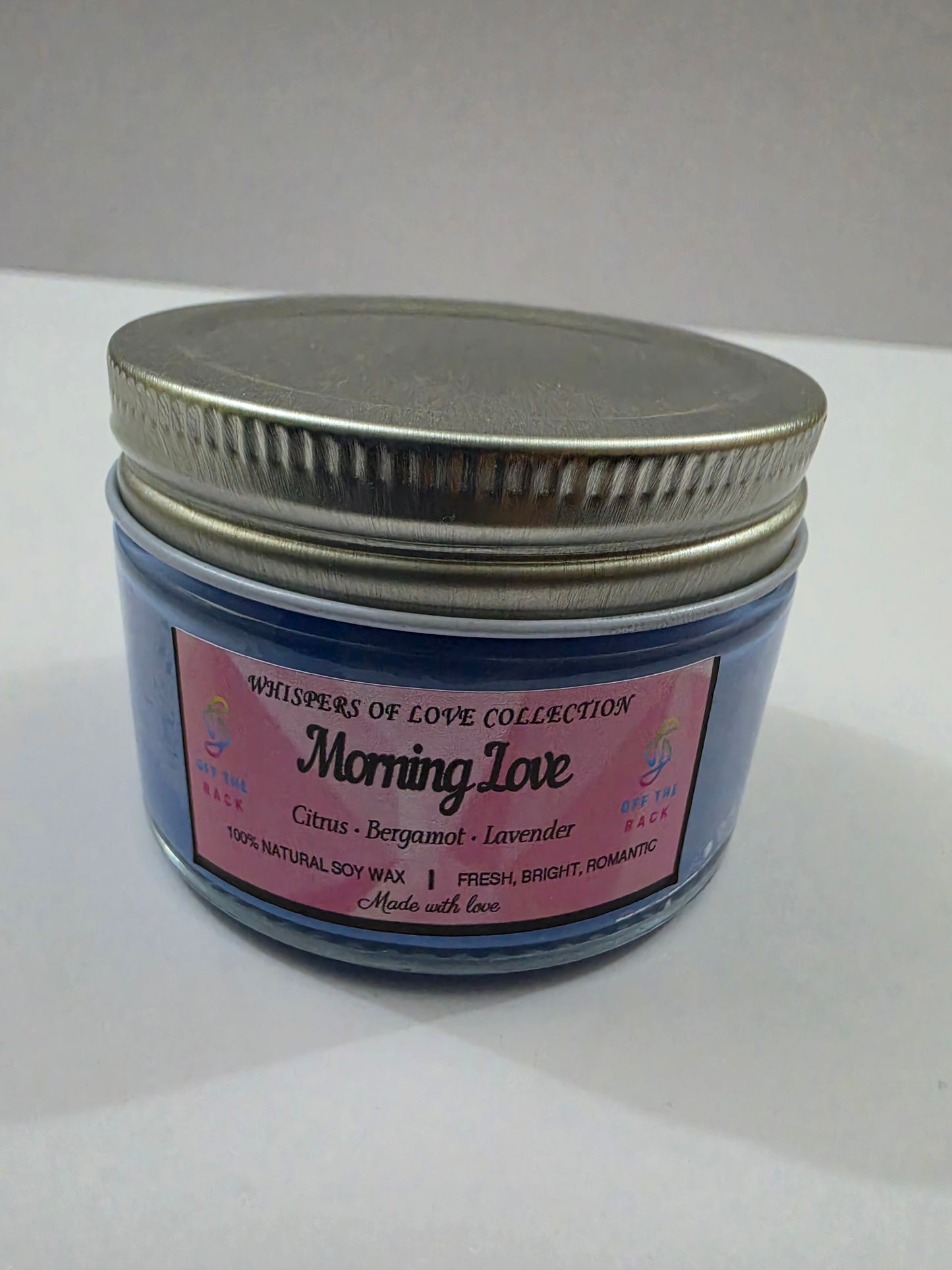 Morning Love Small Flat Jar Candle