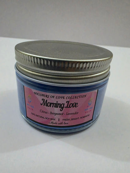Morning Love Small Flat Jar Candle
