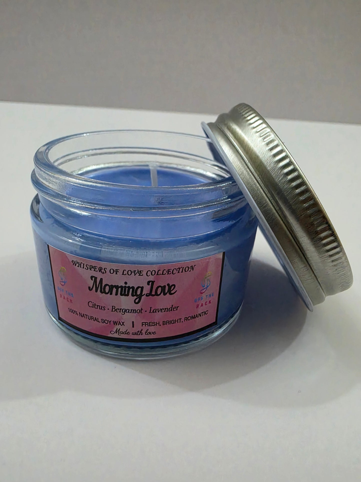 Morning Love Small Flat Jar Candle
