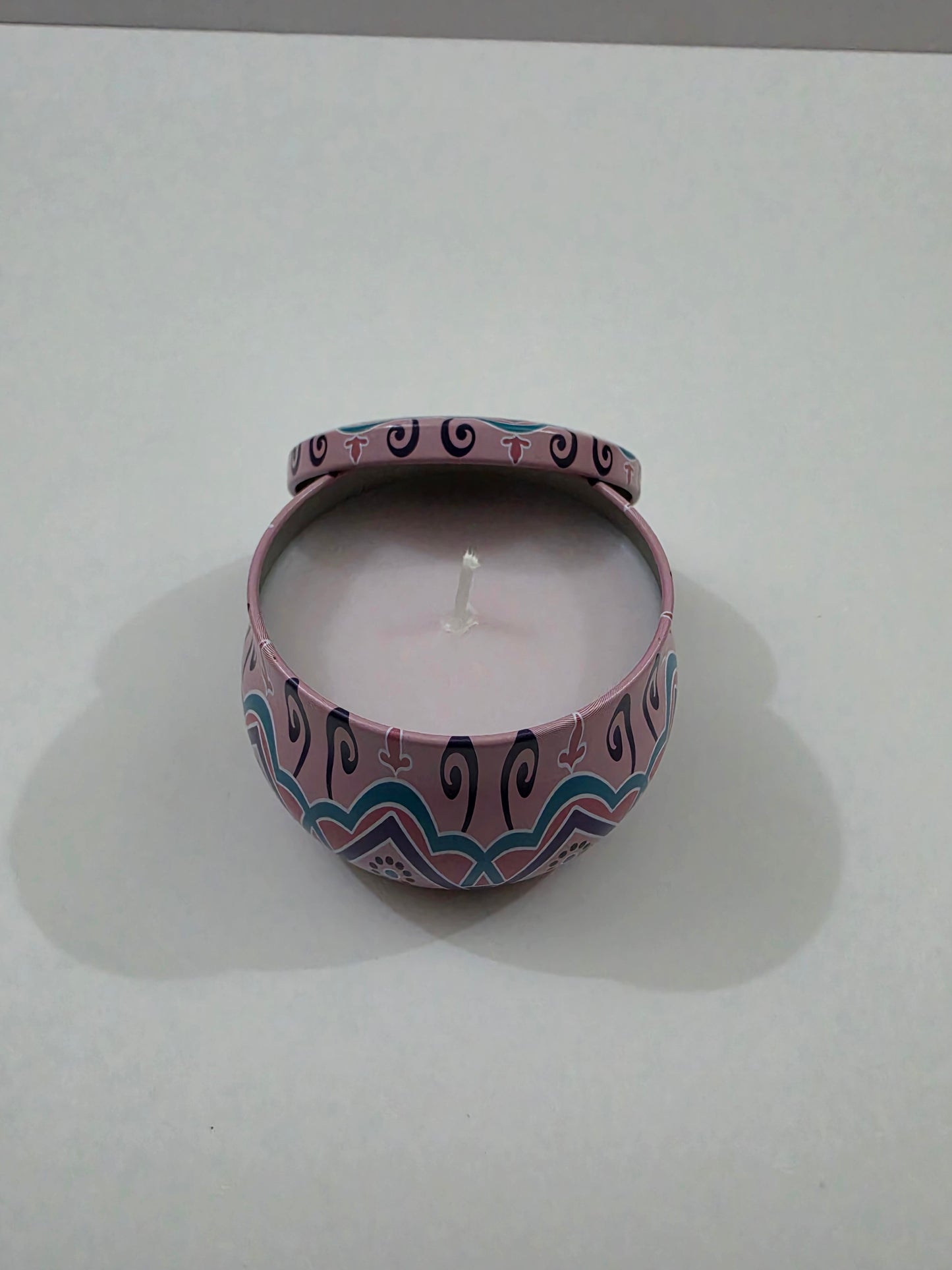 Blush Reverie Big Mandala Tin Candle