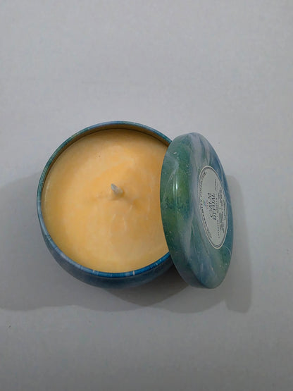 Calm Ritual Big Mandala Tin Candle