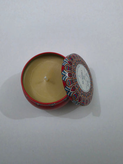 Morning Air Big Mandala Tin Candle