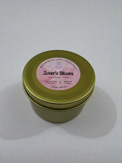 Lover's Bloom Big Aluminium Tin Candle