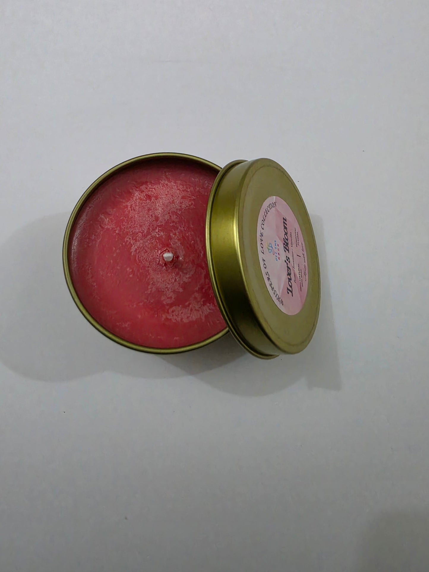 Lover's Bloom Big Aluminium Tin Candle