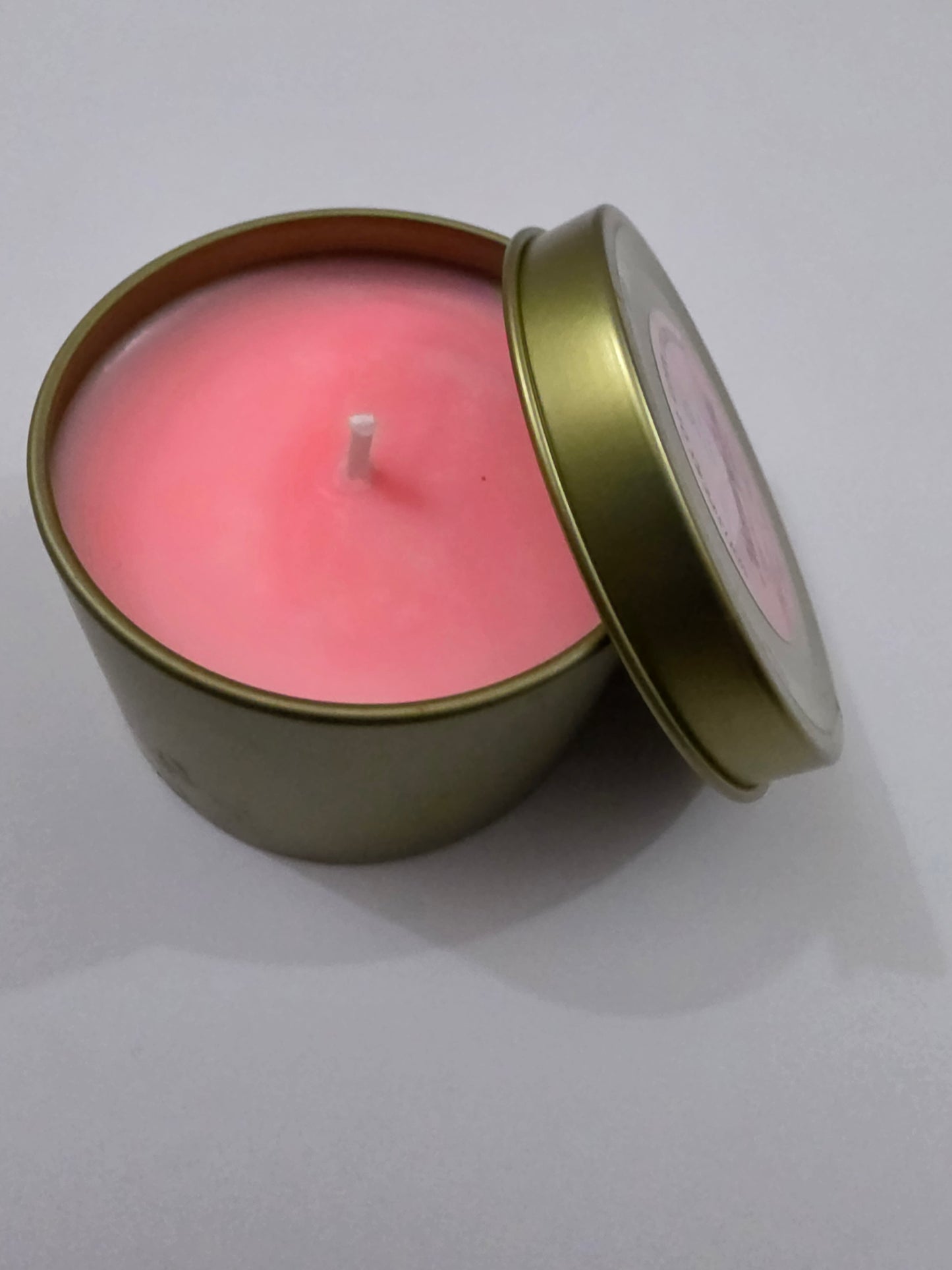 Morning Love Big Aluminium Tin Candle
