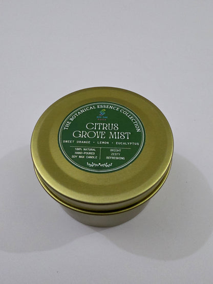 Citrus Grove Mist Big Aluminium Tin Candle