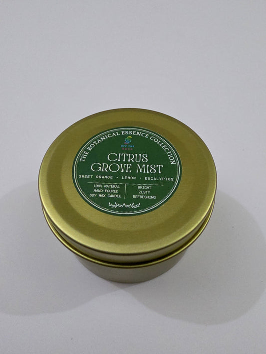 Citrus Grove Mist Big Aluminium Tin Candle