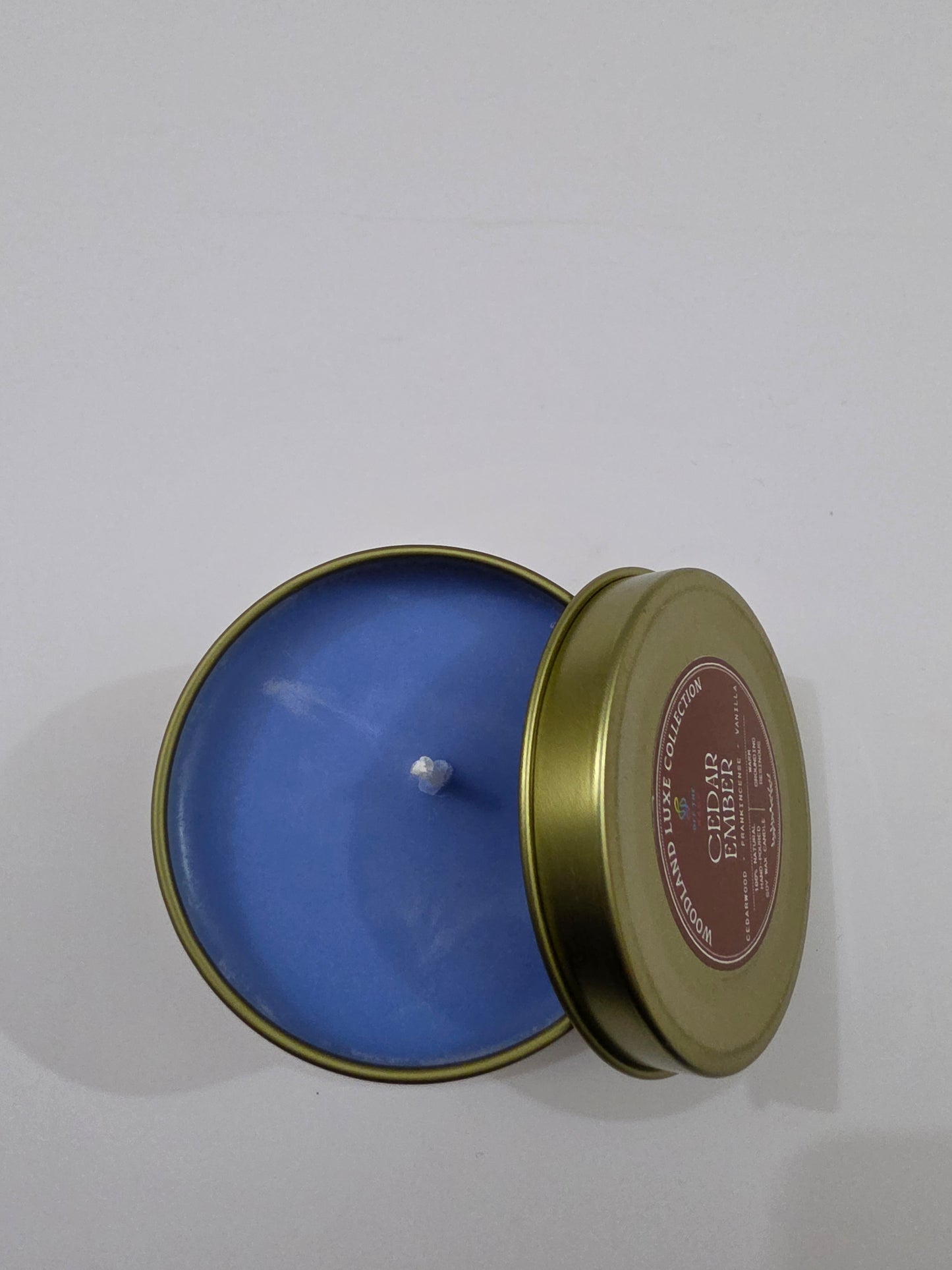 Cedar Ember Big Aluminium Tin Candle
