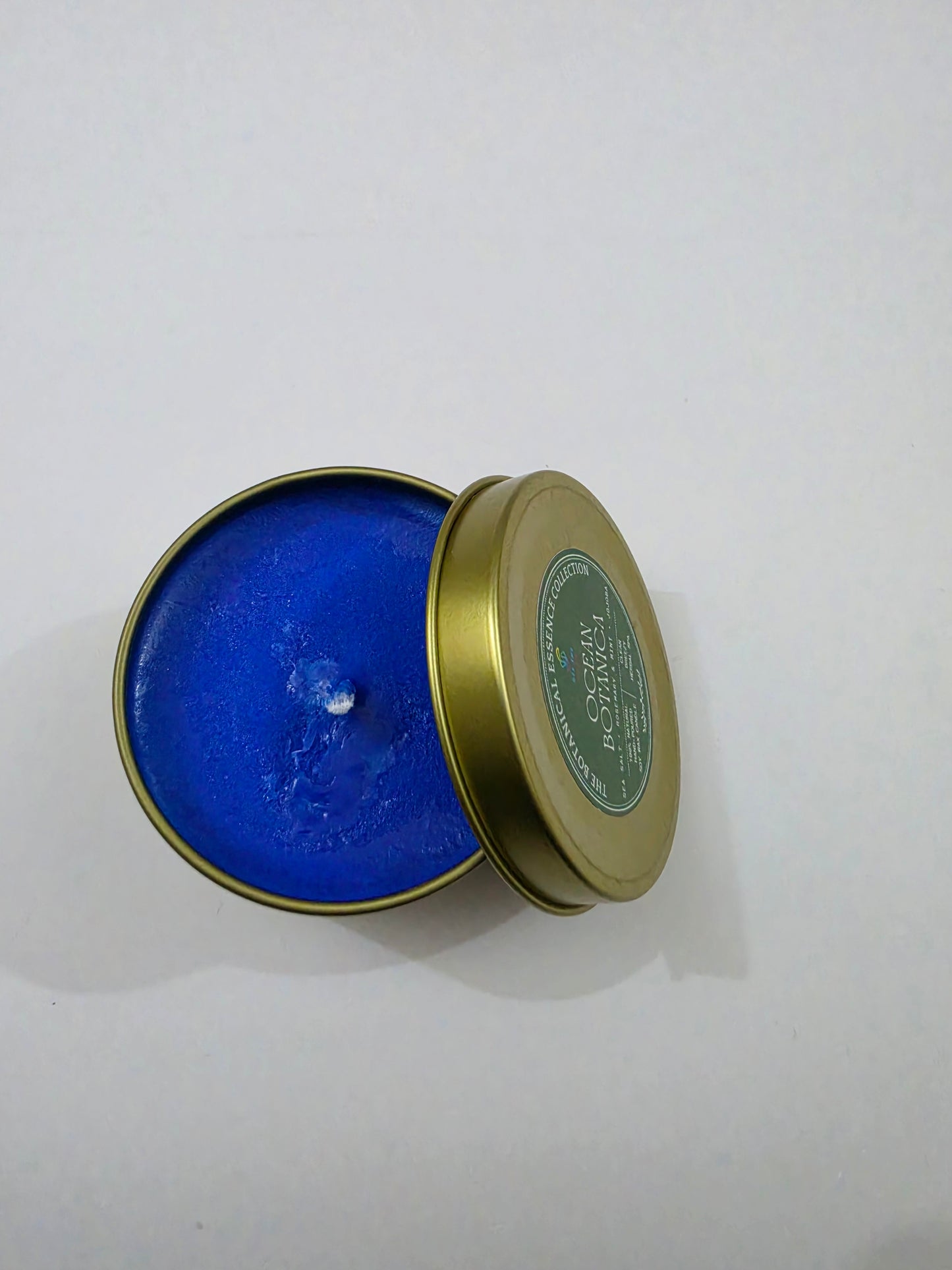 Ocean Botanica Big Aluminium Tin Candle