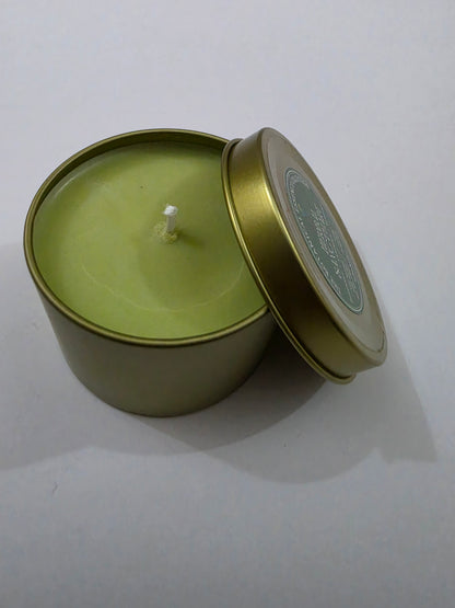 Herbal Sanctuary Big Aluminium Tin Candle