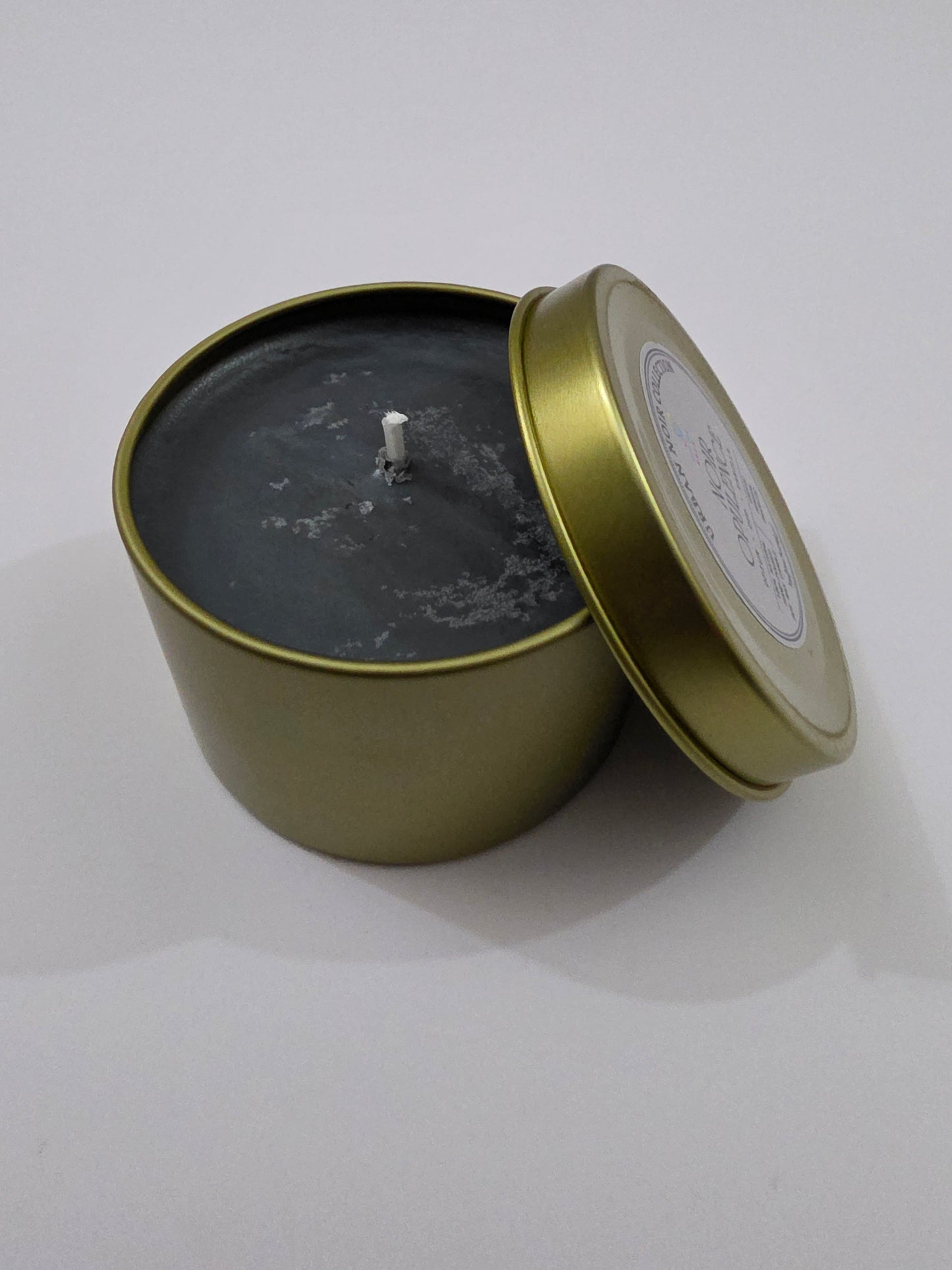Noir Opulence Big Aluminium Tin Candle