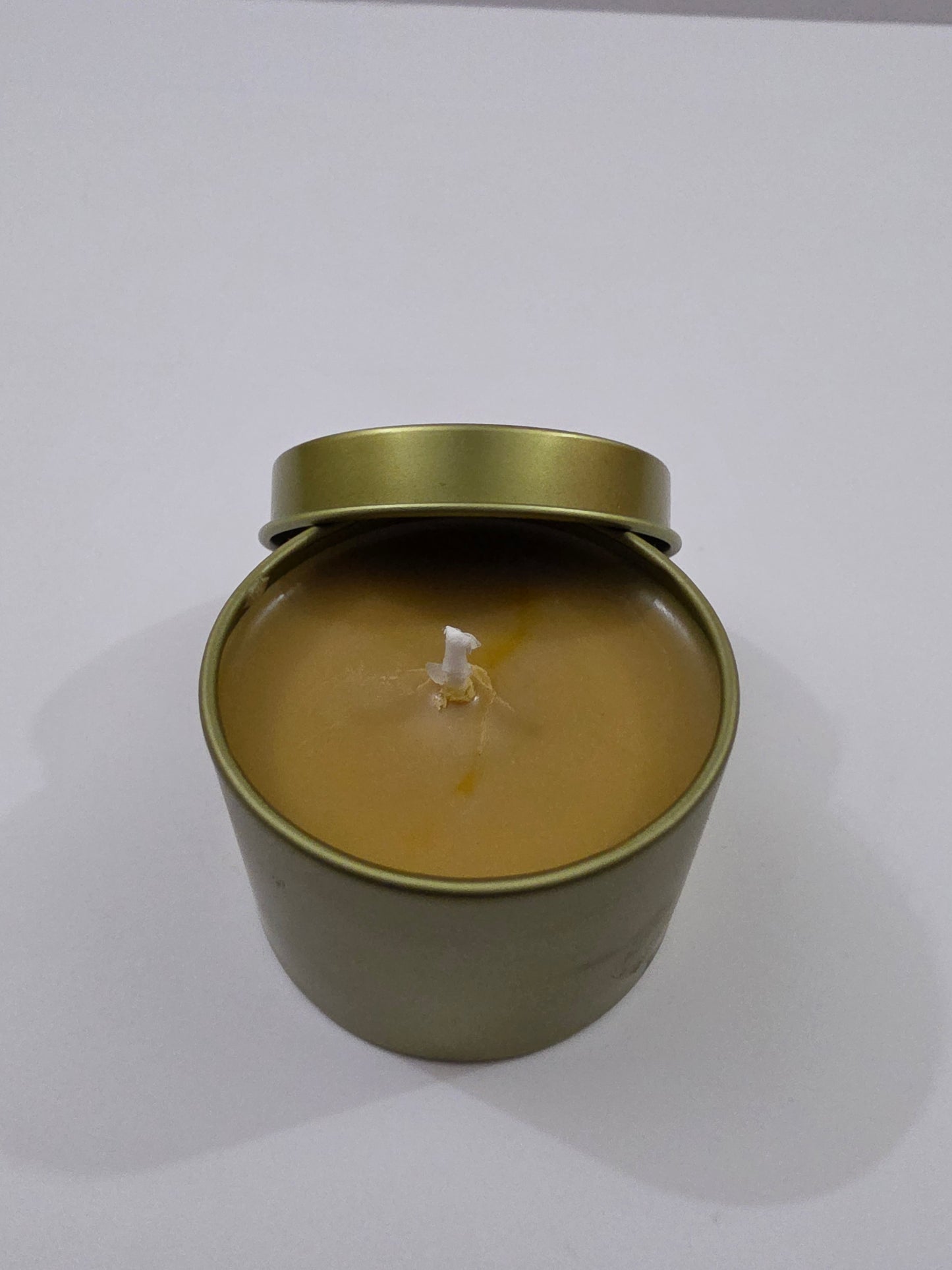 Zesty Christmas Aluminium Tin Candle