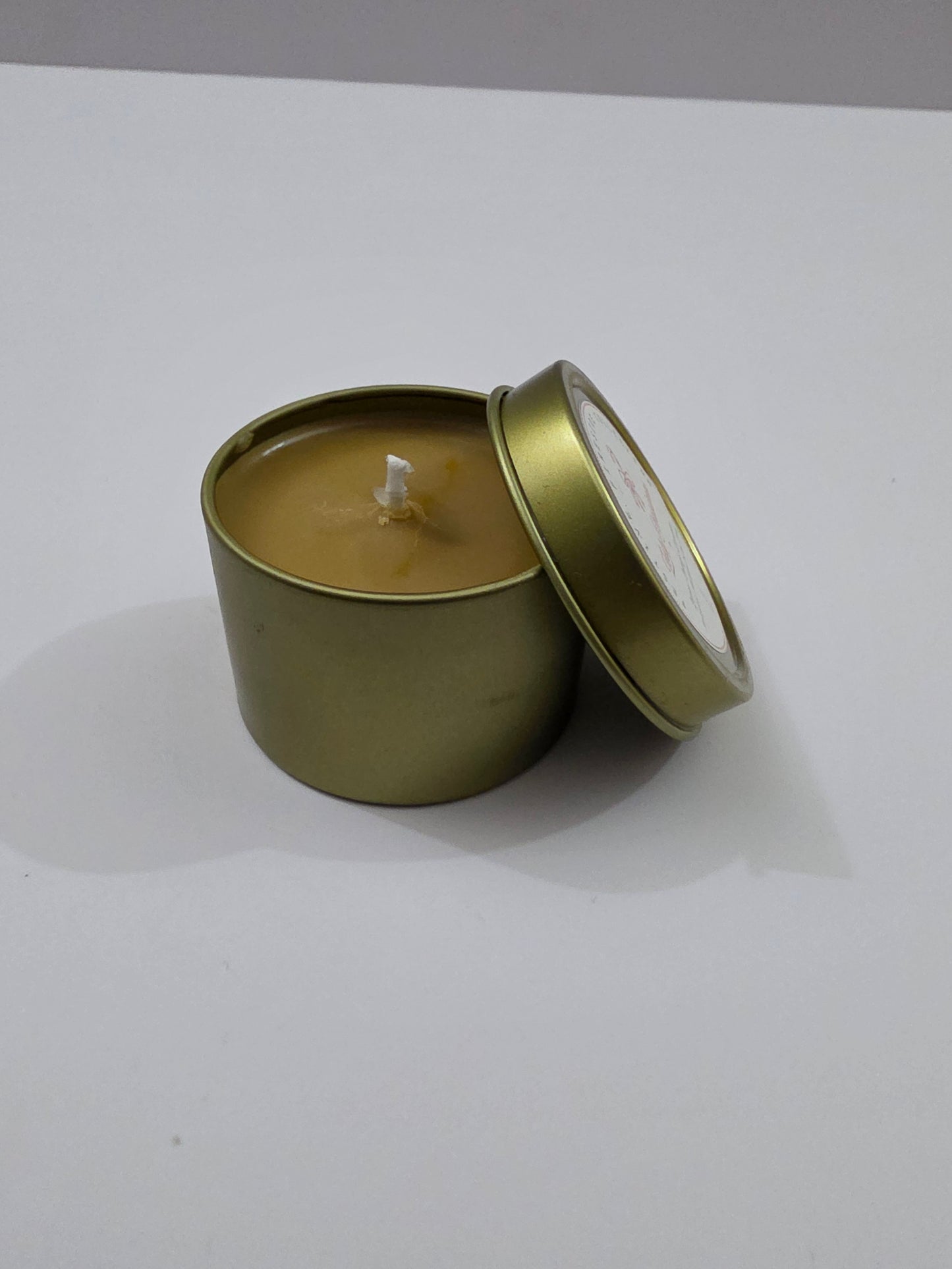 Zesty Christmas Aluminium Tin Candle