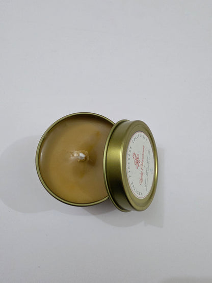 Zesty Christmas Aluminium Tin Candle