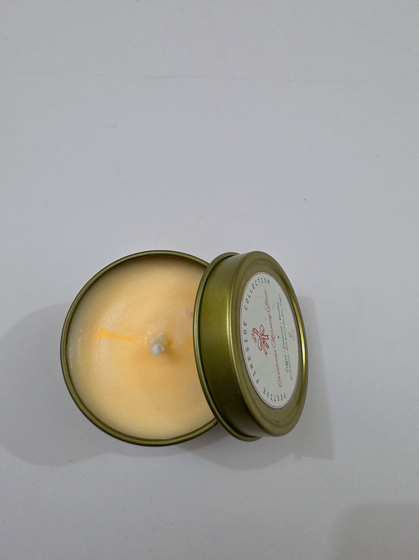 Christmas Morning Brew Aluminium Tin Candle