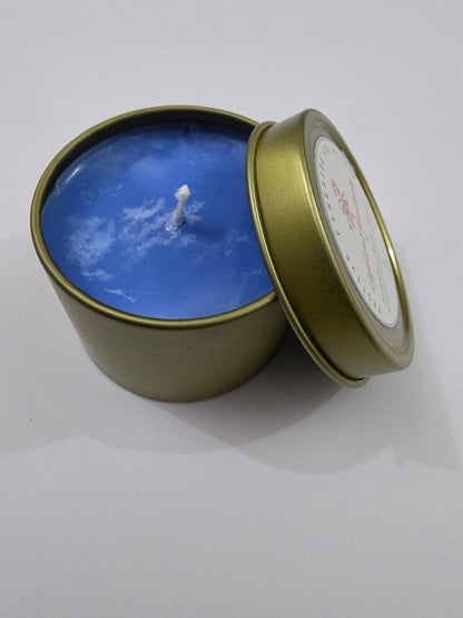 Warm Sanctuary Aluminium Tin Candle