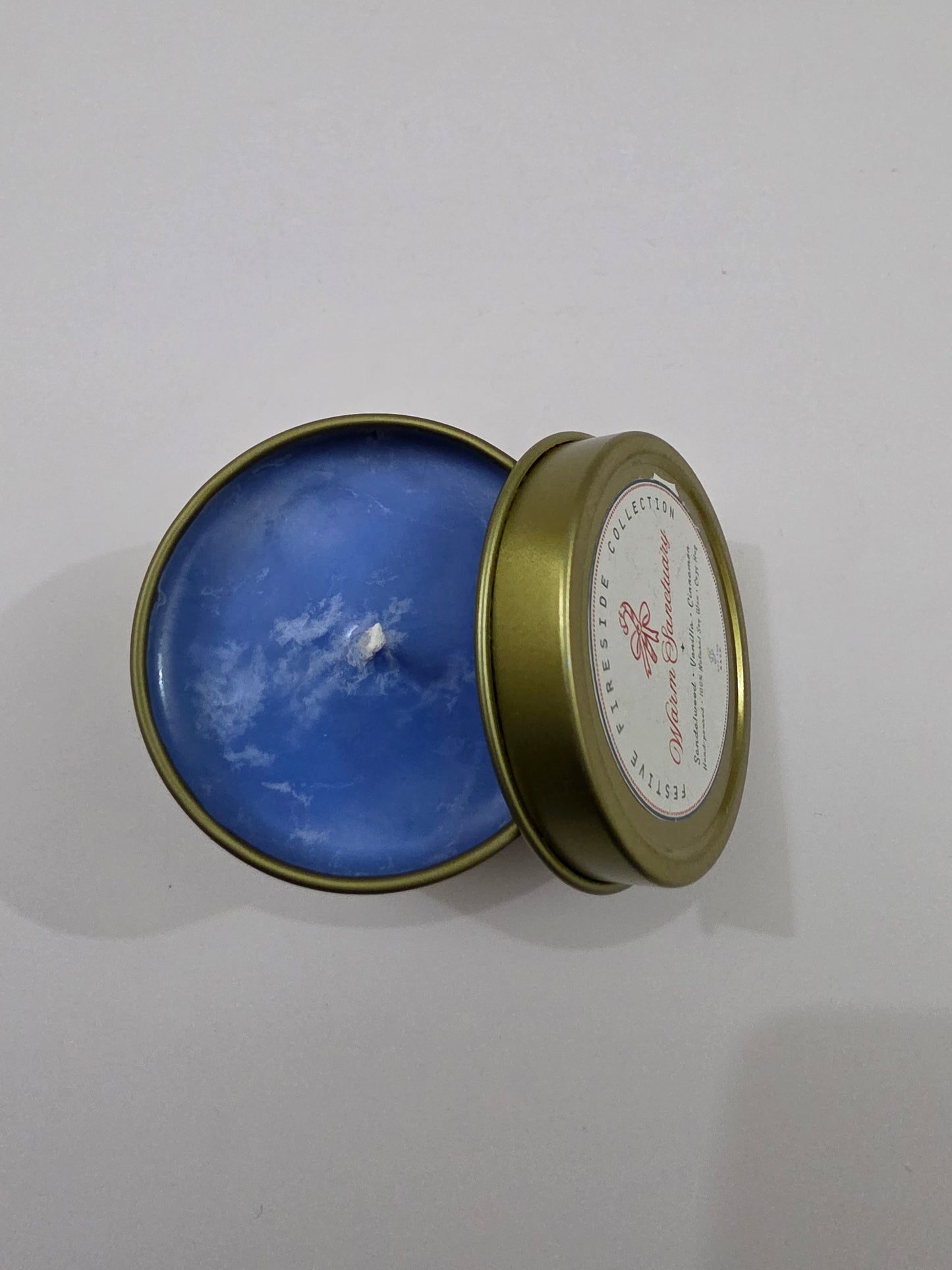 Warm Sanctuary Aluminium Tin Candle