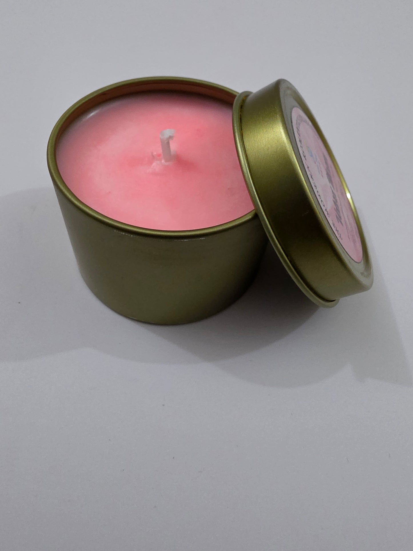 Velvet Bloom Aluminium Tin Candle