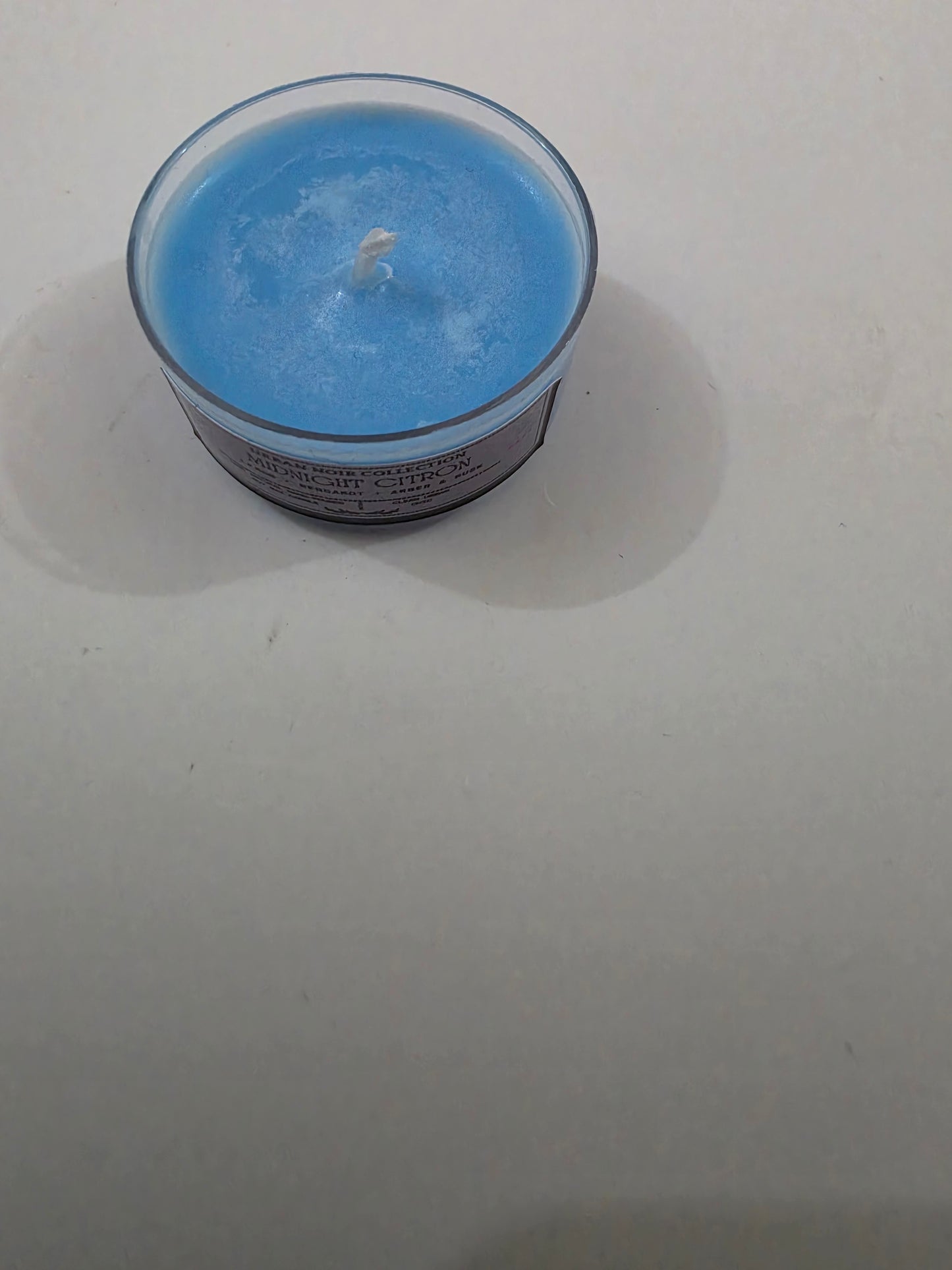 Midnight Citron Tealight Candle