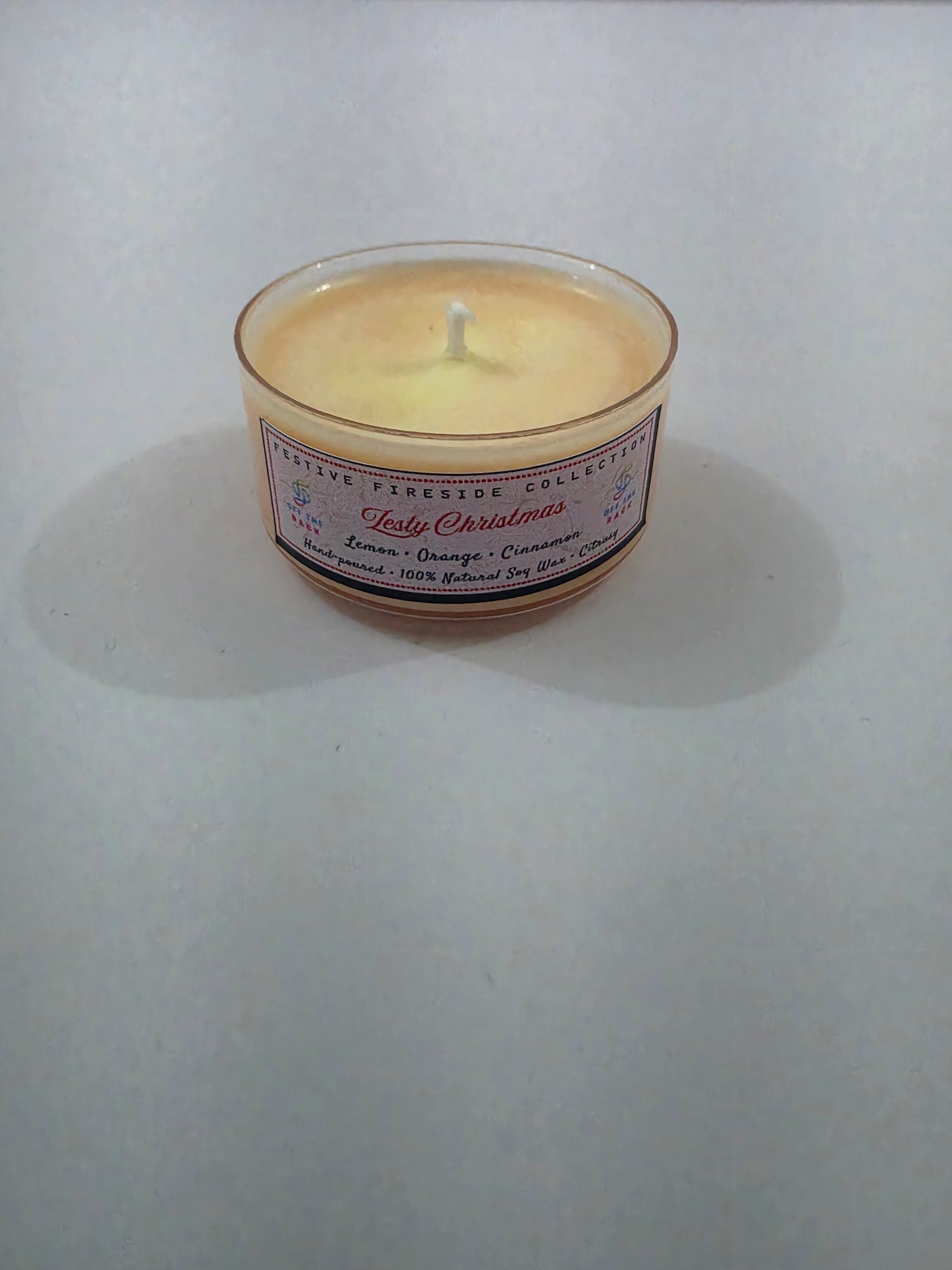 Zesty Christmas Tealight Candle