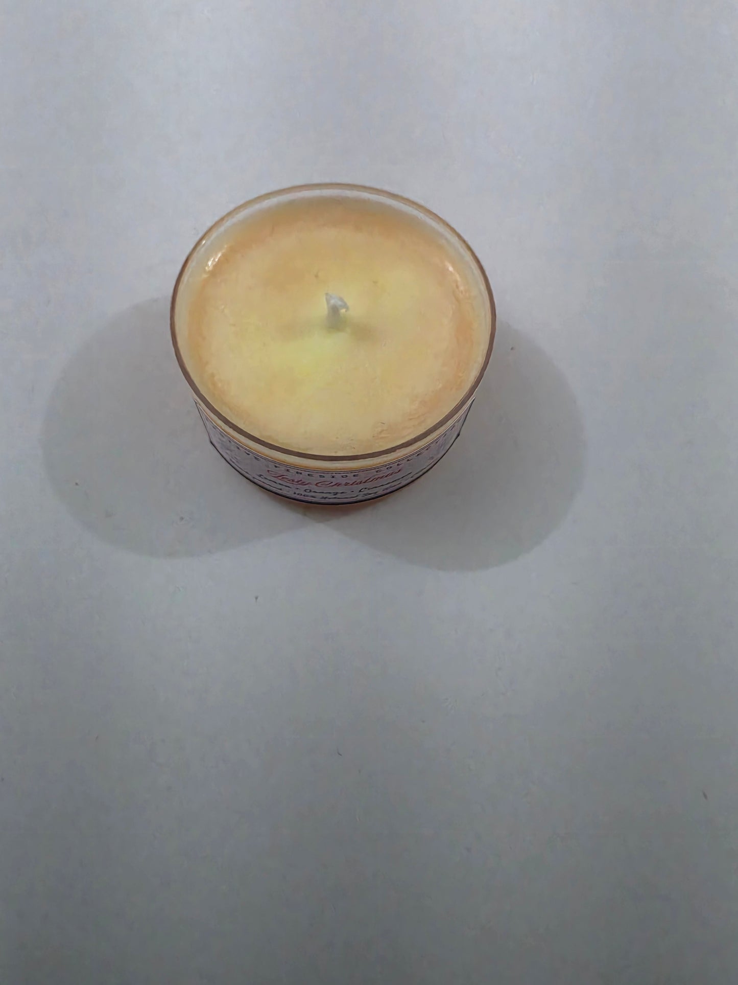 Zesty Christmas Tealight Candle