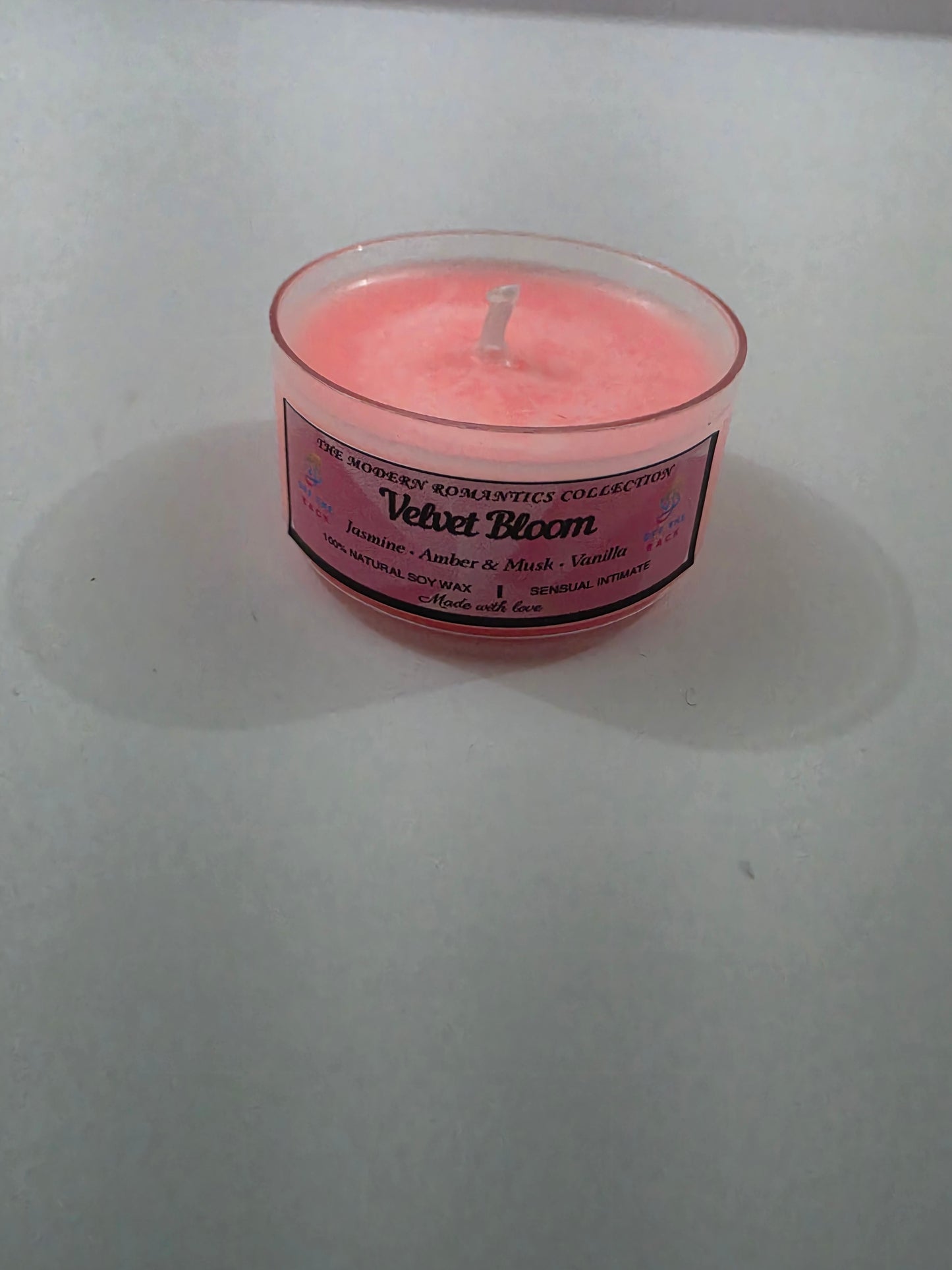 Velvet Bloom Tealight Candle
