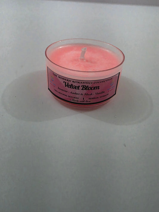 Velvet Bloom Tealight Candle
