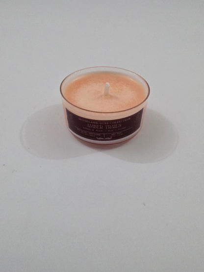 Amber Trails Tealight Candle