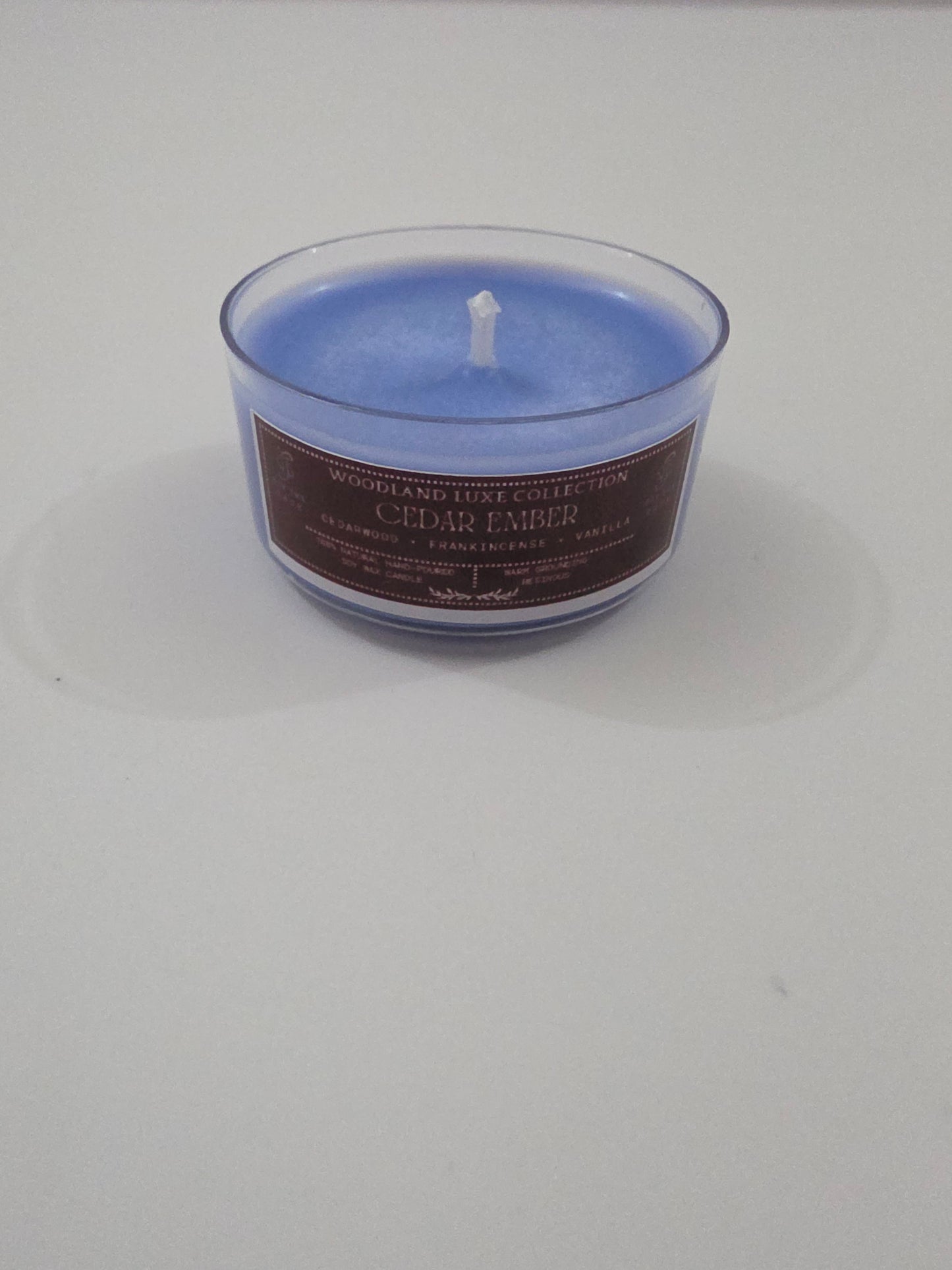 Cedar Ember Tealight Candle
