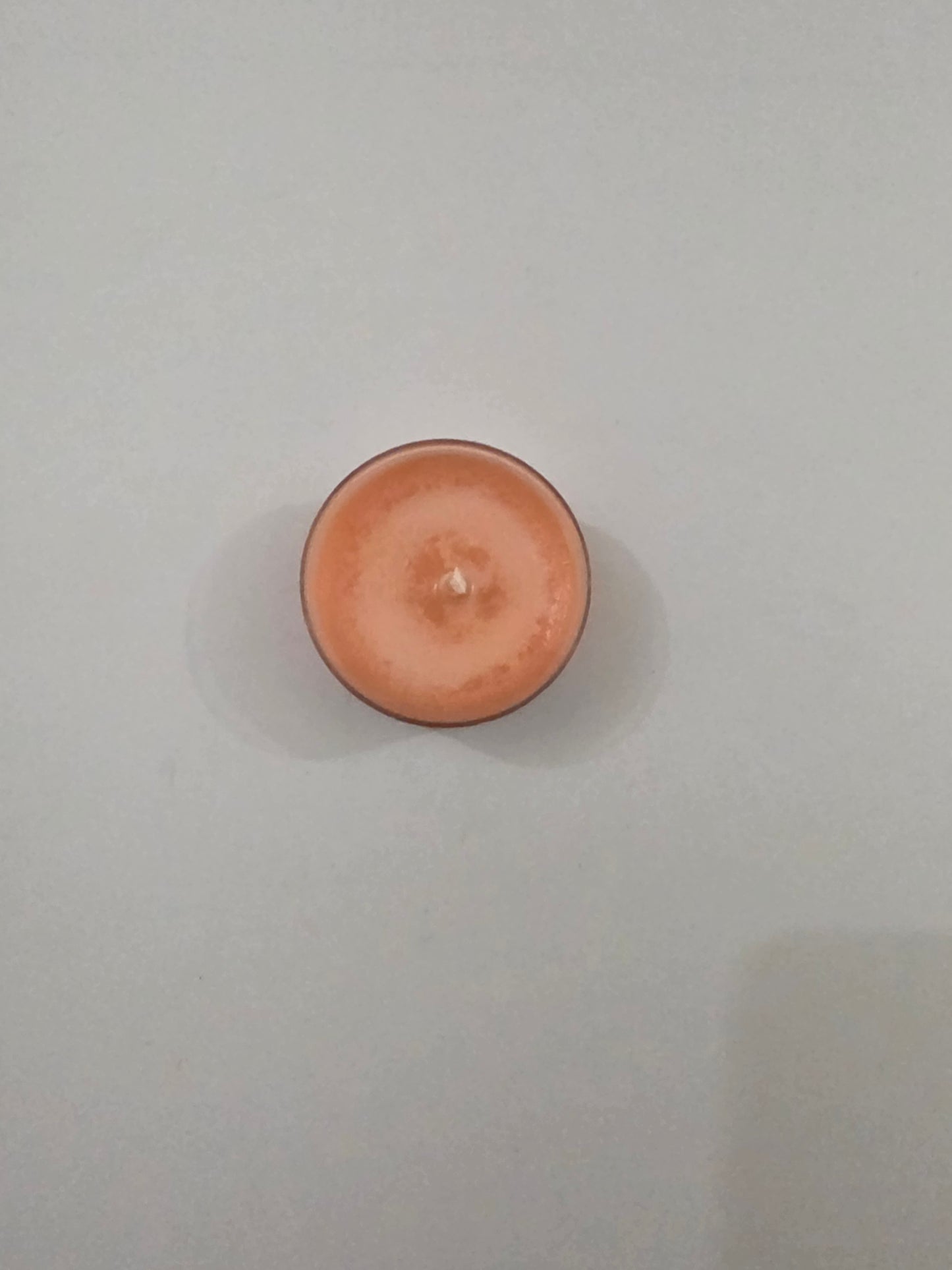 Chrome Bloom Tealight Candle