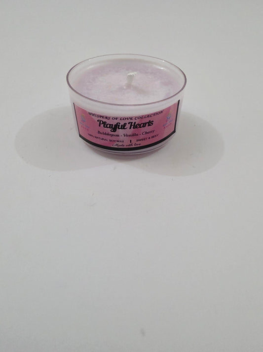 Playful Hearts Tealight Candle