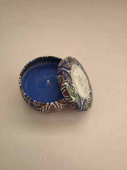 Calm Ritual Mandala Tin Candle