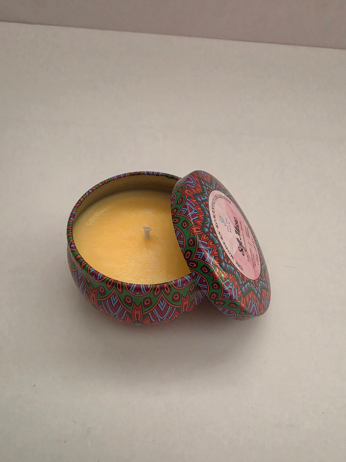 Soft Muse Mandala Tin Candle