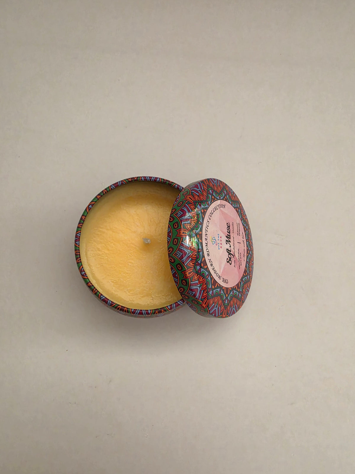 Soft Muse Mandala Tin Candle