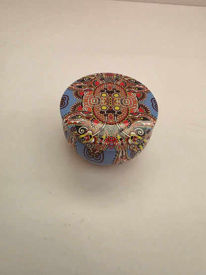 Lavender Lagoon Mandala Tin Candle