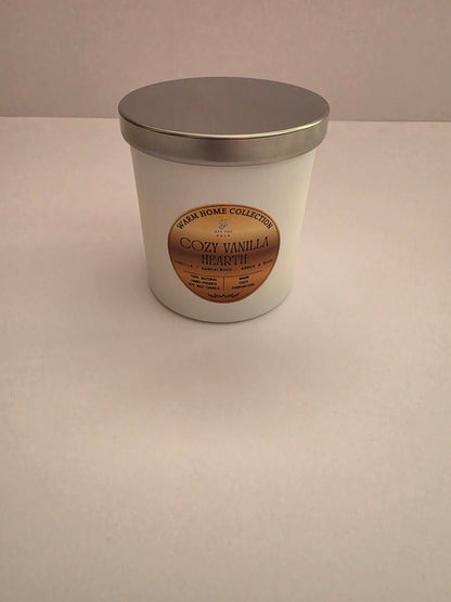 Cozy Vanilla Hearth Jar Candle