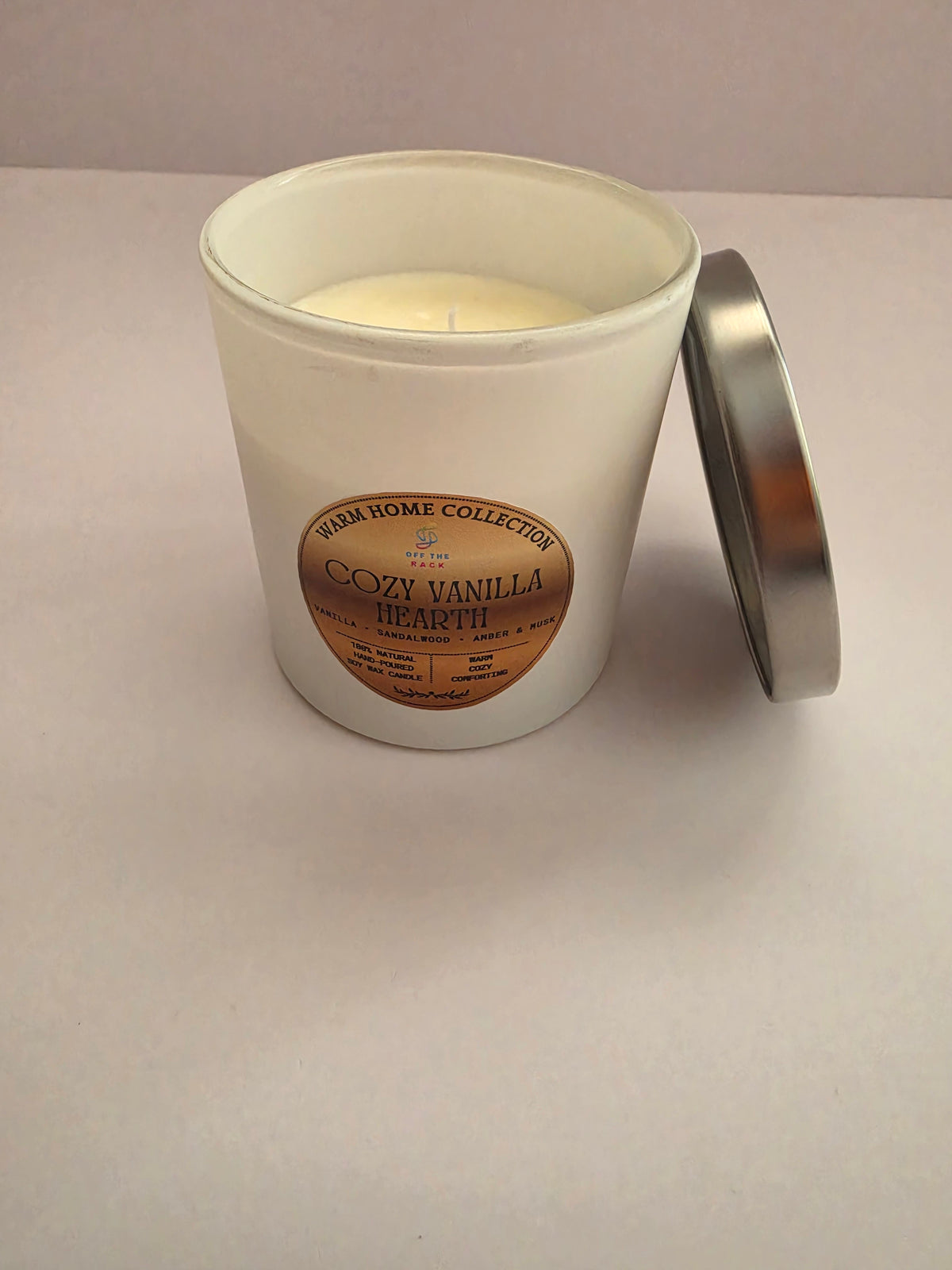 Cozy Vanilla Hearth Jar Candle