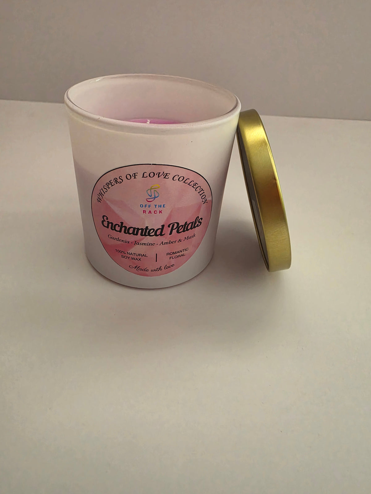 Enchanted Petals Jar Candle