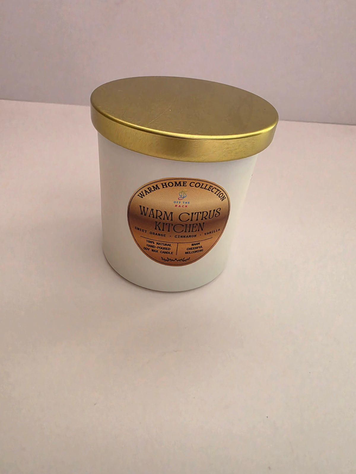 Warm Citrus Kitchen Jar Candle