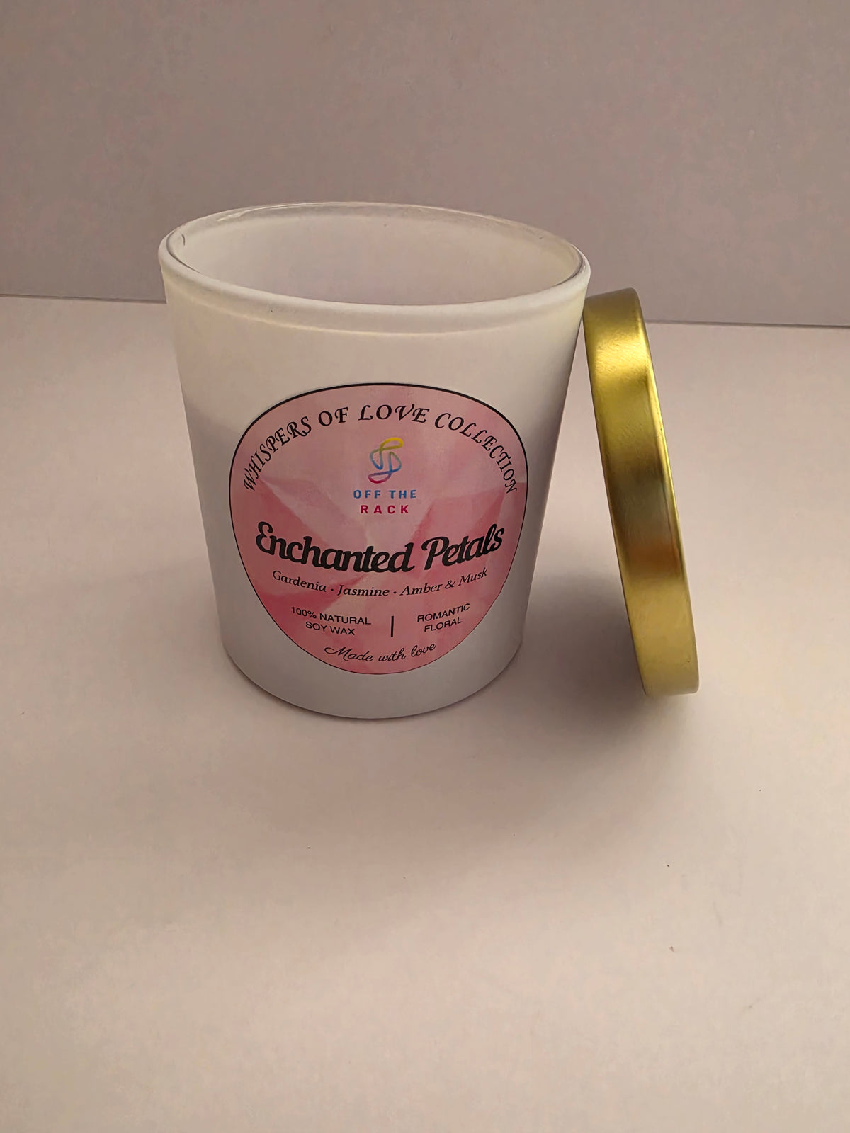 Enchanted Petals Jar Candle